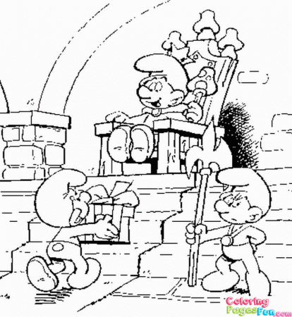The Smurfs Coloring Pages 18 | Free Printable Coloring Pages 
