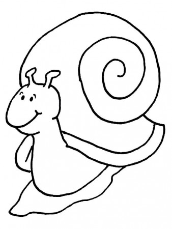 water snail Colouring Pages