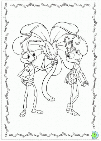a bugs life coloring page | HelloColoring.com | Coloring Pages