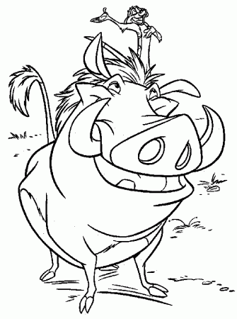 The Lion King Coloring Pages On Coloringpagesabccom