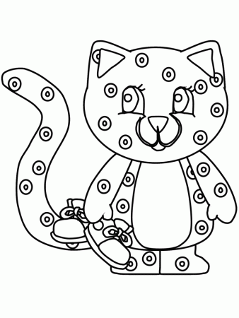 Cheetah Animals Coloring Pages & Coloring Book