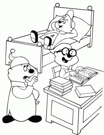 Alvin And The Chipmunks 2 Coloring Pages | Printable Coloring Pages