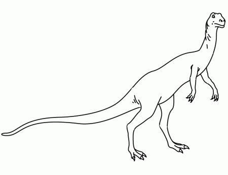 Gallimimus Coloring Pages
