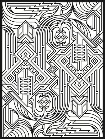 דגמי אלתר - Geometric Patterns Coloring Pages | 103 Pins
