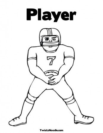 r players Colouring Pages
