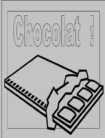The Chocolate Sweet Coloring Pages - Chocolate Coloring Pages 