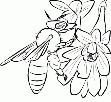 Bee Coloring Pages Printable | Coloring - Part 3