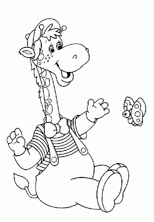 Girrafe Coloring Pages
