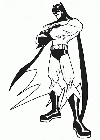Batman Coloring Pages To Print Free