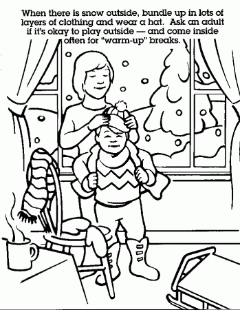 fire safety plan Colouring Pages