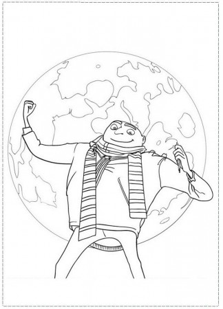 Despicable Me Coloring Pages for Kids- Printable Coloring Book