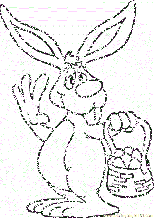 Coloring Pages Easter Coloring 2 (Cartoons > Miscellaneous) - free 