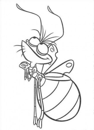 Princess And The Frog Fly Coloring Pages Coloringplus 197960 Fly 