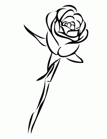 valentine roses Colouring Pages (page 3)