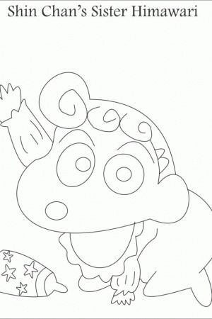 You SHIN CHAN Colouring Pages
