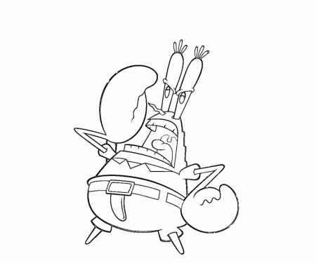 mr krabs coloring pages | Coloring Picture HD For Kids | Fransus 