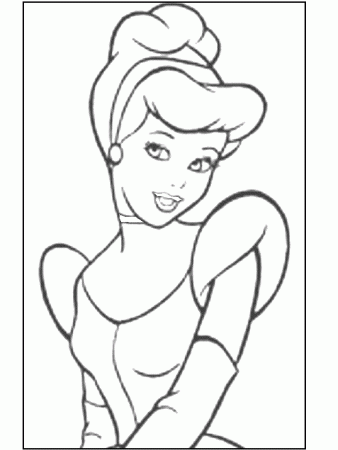 Cinderella Princess Coloring Sheets | Bulbulk Com