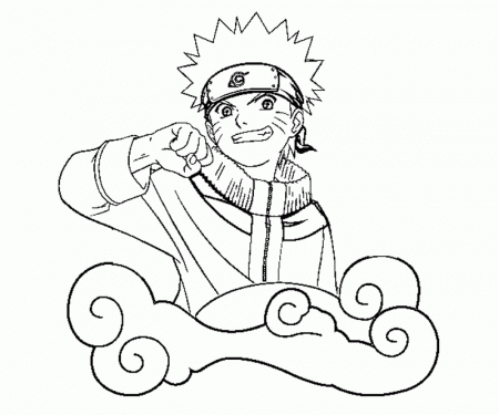 Child Naruto Coloring Pages Shippuden