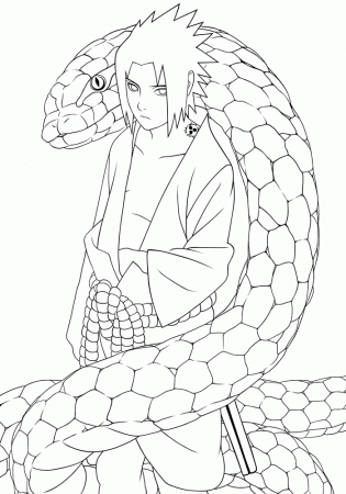 naruto coloring pages 5