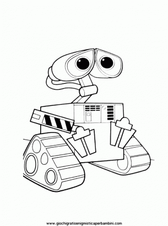 Wall.e Colouring Pages (page 3)