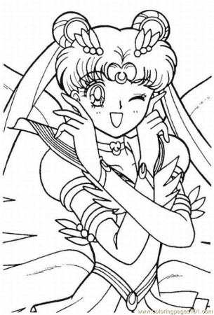 Coloring Pages Sailor Moon07 (Cartoons > Sailor Moon) - free 