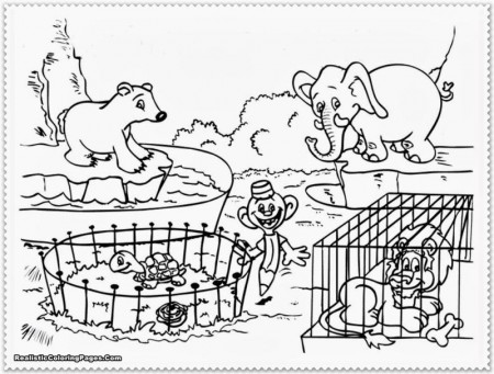 baby zoo animal coloring pages | Free coloring pages for kids
