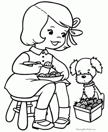 Spring Pictures Coloring Pages 45 | Free Printable Coloring Pages