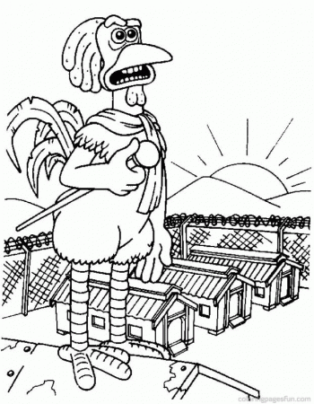 Chicken Run | Free Printable Coloring Pages – Coloringpagesfun.com 