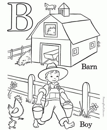 Beautiful Alphabet Coloring Pages | Fun Coloring Ideas