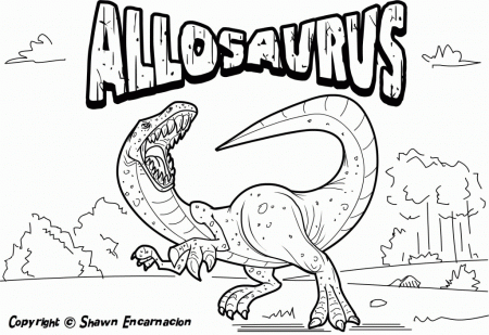 dinosaur pictures to print and color