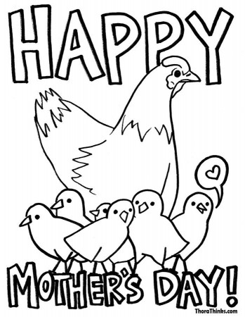 10 FREE Mother's Day Coloring Sheets