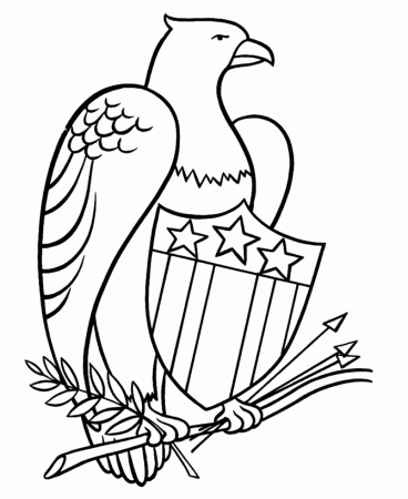 Eagle Bird Coloring Pages To Printable