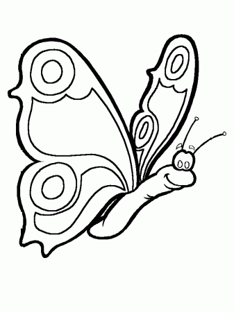 Butterfly Coloring in Pages | Butterfly Coloring
