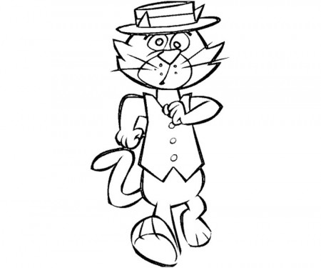 12 Top Cat Coloring Page