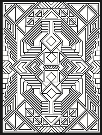 Printable Trippy Coloring Pages for Adults - Enjoy Coloring