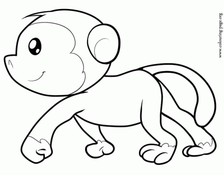 Games Monkeys Coloring Pages - Kids Colouring Pages