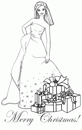 Barbie Coloring Pages Island Princess Page Cartoon Thingkid 215063 