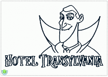 Hotel Transylvania Coloring page