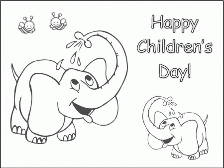 Childrens Day Coloring Pages children's day coloring pages – Kids 