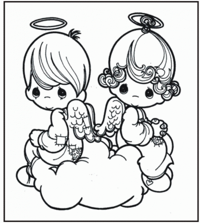 Latest Precious Moments Angels Coloring Pages Inspiration 
