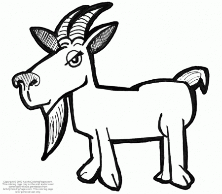 billy goats Colouring Pages (page 2)