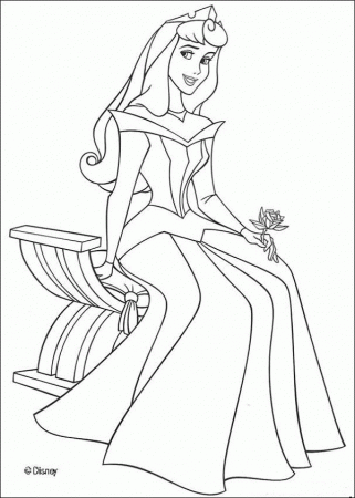 Coloring Pages Printable Disney Princess