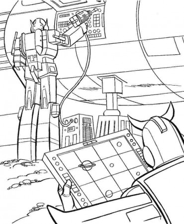 Printable Movie The Transformers Coloring Pages For Kids & Boys #