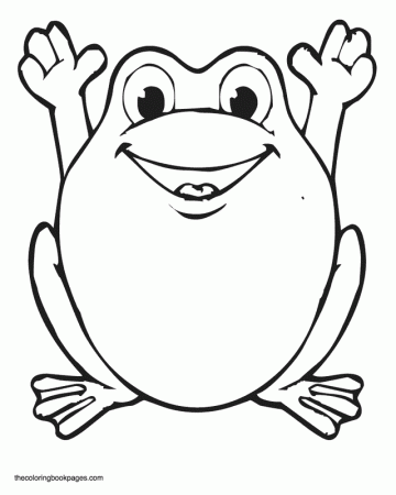 colorwithfun.com - Free Printable Kids Frog Coloring Book Pages