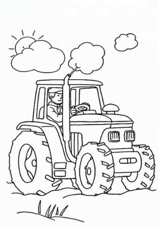 Tractor Coloring Pages C0lor 147824 John Deere Coloring Pages To Print