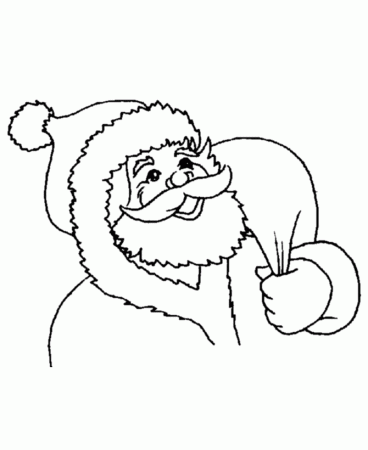 Santa Pictures To Print | Disney Coloring Pages | Kids Coloring 