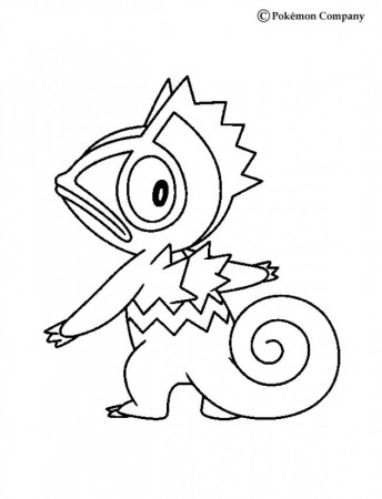 NORMAL POKEMON coloring pages - Kecleon