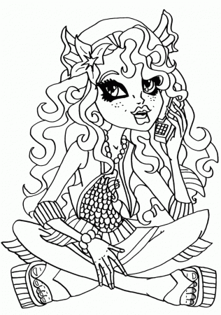 lagoona blue as a child Colouring Pages