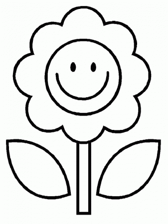 Flower-for-coloring-2 | Free Coloring Page Site