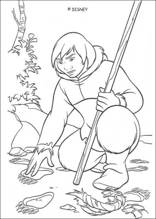 Brother Bear coloring book pages - Brother Bear 13